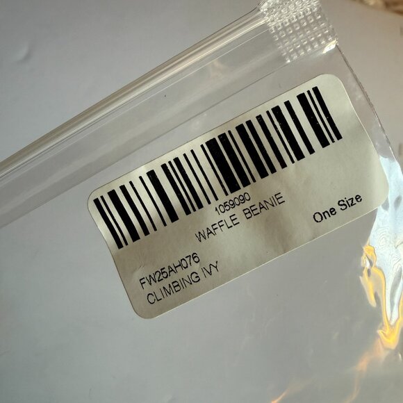 Aimé Leon Dore Climbing Ivy Green Waffle Beanie - Made in USA - Picture 5 of 5